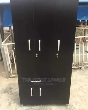 Modern Standing Wooden Wardrobe.