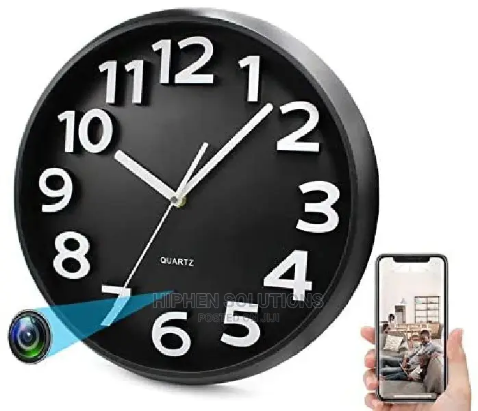 Wall Clock Spy Camera