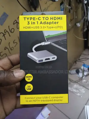 Type C to HDMI, Tyce USB Ports