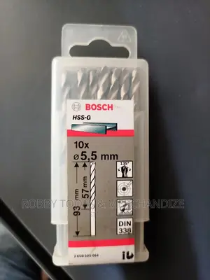 Bosch Drilling Bit 5.5mm X10 (Set)