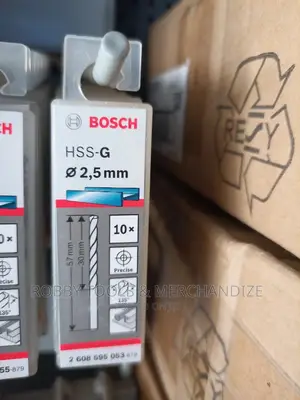 Bosch Drilling Bit 2.5mm X10 (Set)