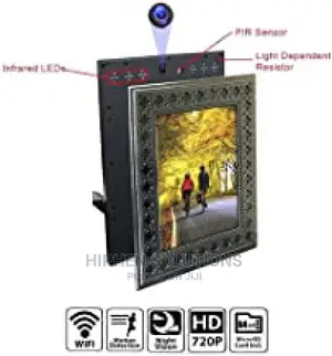 Wifi Photo Frame No Glow IR Spy Camera