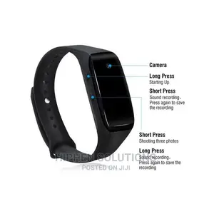 Spy Security Camera With Wrist Smart Watch