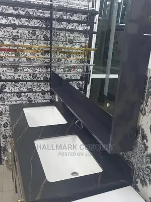 Marble Top Dinning Cabinets.