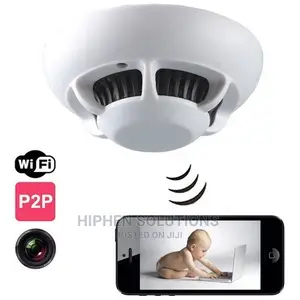 Smoke Detector IP Wireless Camera
