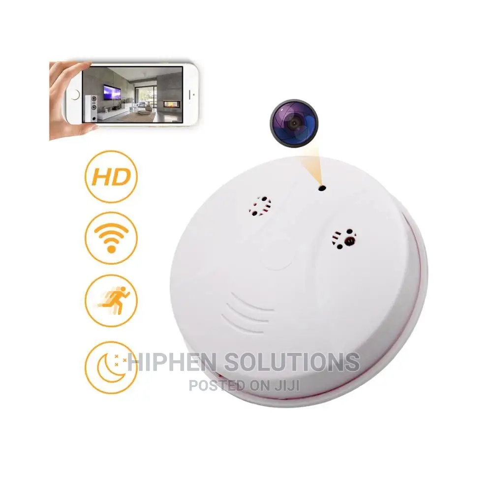 Hidden Camera Smoke Detector