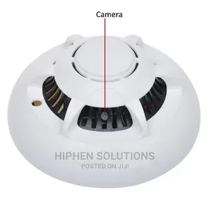 Wide Angle IP Network Smoke Detector Camera