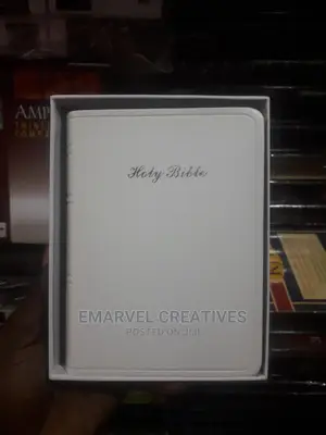 KJV Wedding Bible ( White )