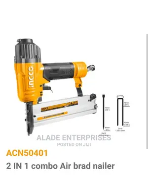 Ingco 2 In 1 Combo Air Brad Nailer