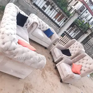 Set of Living Room Sofa Chair.