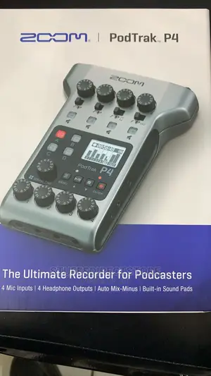 Zoom Podtrak P4 Portable Podcast Recorder