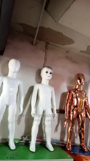 Chrome Kids Unisex Faceless MANNEQUINS Display