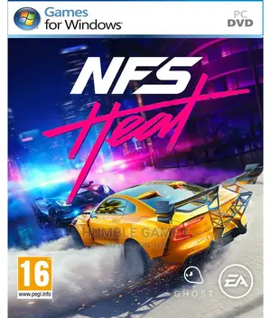 Need for Speed (NFS) Heat DVD Game Disks for PC and Laptops