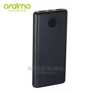 Oraimo 10000mah OPTIMIZED SLIM Power-Bank With LED Light