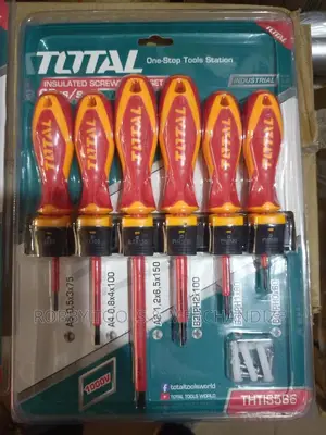 Total Insulated Screwdriver Set (6pcs)