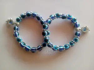 Fortified Blue Evil Eyes Bracelet for Male and Female
