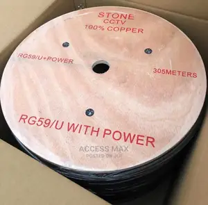 King Stone) CCTV Camera Cable With Power by 305m( Copper)