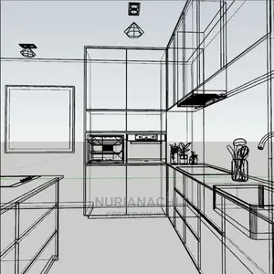 3d Interior Design Drawing And Realistic Rendering