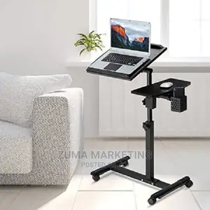Mobile Laptop Stand With Adjustable Height