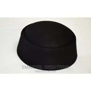 Native Nigerian Senator Cap - Black