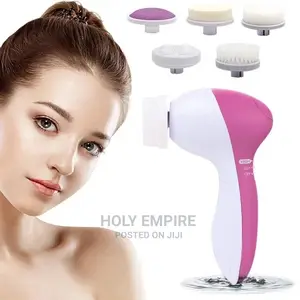 5 in 1 Face Cleansing Brush Silicone Facial Brush