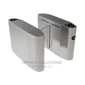 Single Lane Indoor Access Control Flap Barrier Gate