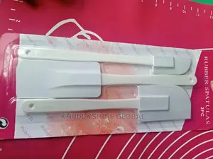 3pcs Set Rubber Spatulas