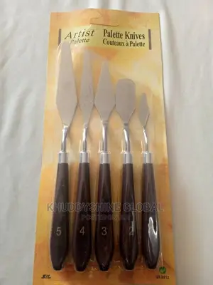 5pcs Palette Knife Painting Stainless Steel Scraper