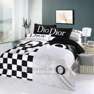 Dior First Quality Bedding Set With Pillow Case