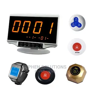 Wireless Food Calling System for Waiter Service