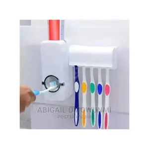 Toothbrush Holder and Automatic Toothpaste