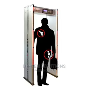 Multi Zone Airport Walk Through Metal Detector