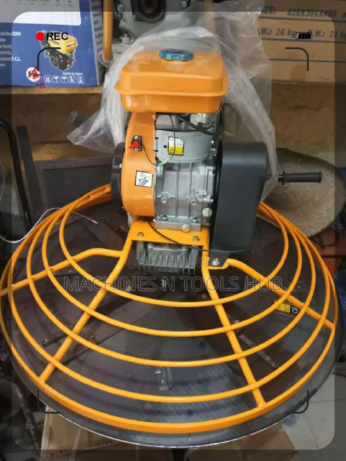 Plastering Power Trowel
