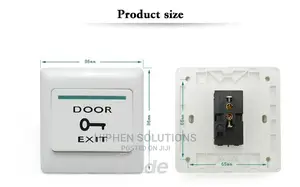 Door Switch Push Use Waterproof Exit Button Push Button