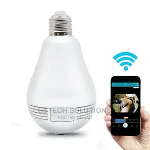 Smart Wifi Bulb Spy Camera