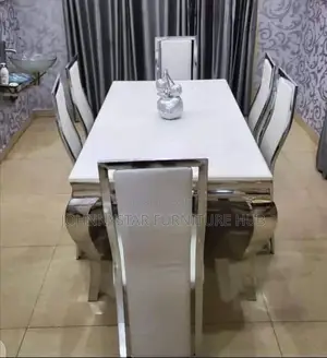 Italian Supermax Royal Dinning Tables With 6 Chairs