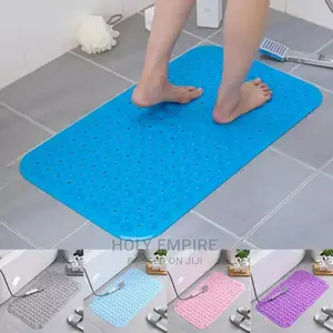 3pcs Bathroom Shower Mat Rugs Rubber Anti Non-Slip Floor Mat