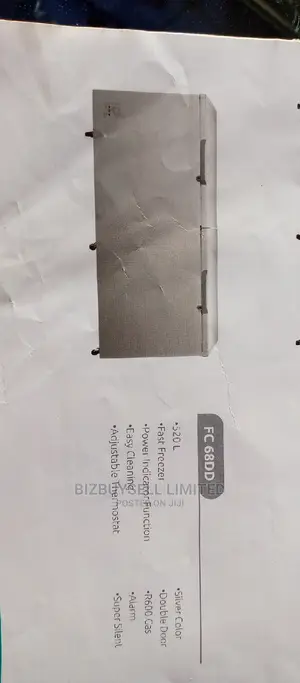 520l Double Doors Hisens Chest Freezer.