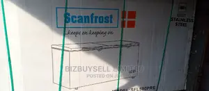 Double Doors Scanfrost Smart Inverter Deep Freezer.