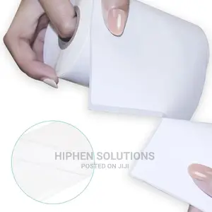 Blank White Direct Thermal Barcode Paper