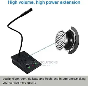 Hands-Free Counter-Top Window Intercom System