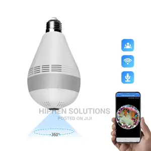 Light Bulb Security Cctv Wireless Camera