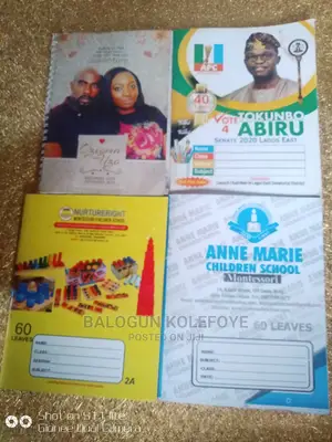 Exercise Books for School or Party Campaign or Candidates .