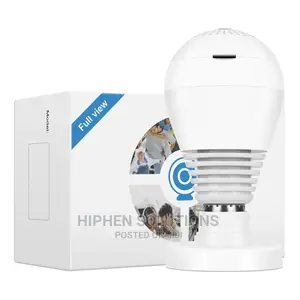 Panoramic Wireless Wifi Lamp Light Bulb CCTV Camera