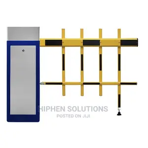 6m Automatic Folding Arm Parking Boom Barrier Gates