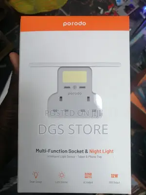 Porodo Multi Function Socket and Night Light