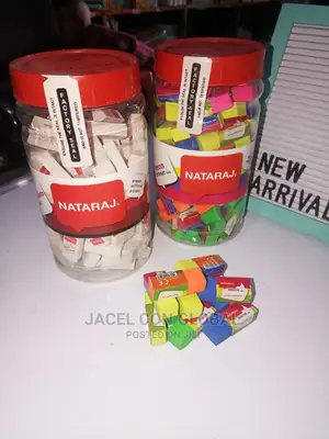 Nataraj Eraser (White and Coloured Is Available )