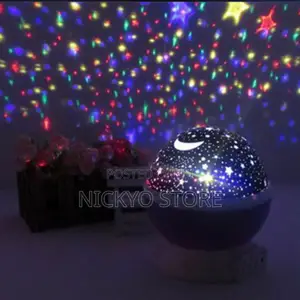 Romantic Star Dream Rotating Projection Lamp