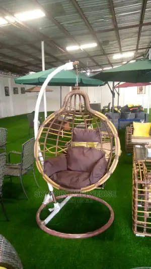 Outdoor Rattan Swing Chair.