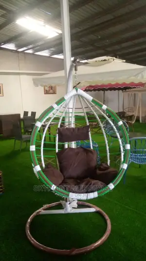 Outdoor Rattan Swing Chair.